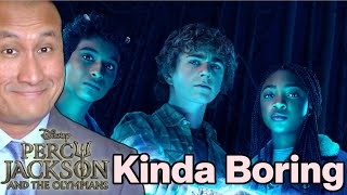 PERCY JACKSON AND THE OLYMPIANS Disney Series Review 2023 🔱 [upl. by Angid]