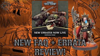 Kill Team  October 2021 Errata and FAQ [upl. by Perreault]