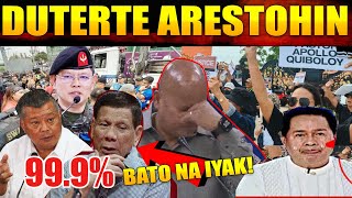 JUST IN  999 ARESTOHIN SI EX PRES DUTERTE NG INTERPOL DOJ WALANG PAKE AT HINDI NA MAKIKI ALAM [upl. by Ellehcir696]