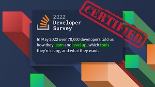 LOOK Stack Overflow Developer Survey 2022 Results Are In [upl. by Gathers]