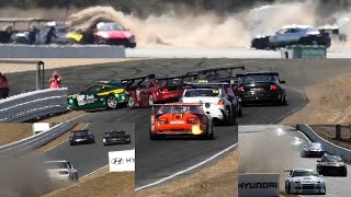 Wild National Sports Sedan Series Race 1 R1 Symmons Plains 2024 20B Turbo v 2JZ v V8 v RB26 [upl. by Goldsmith]