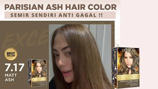 SEMIR RAMBUT ANTI GAGAL L’OREAL  Self hair colouring at home [upl. by Emilia]