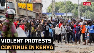 Kenya Protest LIVE AntiGovernment Protests Escalate Post Cabinet Reshuffle [upl. by Euqinaj]