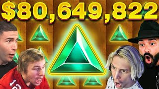 BIGGEST CASINO WINS OF THE MONTH Top 50 Ayezee xQc Xposed [upl. by Ytsenoh]