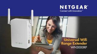 NETGEAR Universal WiFi Range Extender WN3000RP Product Tour [upl. by Ailices173]