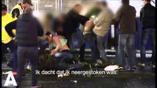 De hooligans bleken van de politie te zijn [upl. by Ardyce]