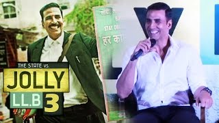 Akshay Kumar ANNOUNCES Jolly LLB 3  Sequel To Jolly LLB 2 [upl. by Eberta]