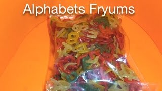 Alphabets Fryums [upl. by Haorbed]