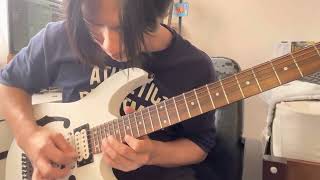 Serrana arpeggios section by Jason Becker rough cover by Tim Tran [upl. by Jori65]