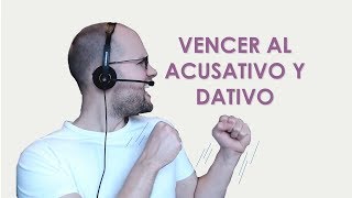 PREPOSICIONES en alemán Con cuales usar ACUSATIVO y con cuales usar DATIVO  AKKUSATIV VS DATIV [upl. by Geanine]