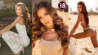 Arina Nazarova Biography  Beautiful Fitness Model from Russia [upl. by Gadmon986]