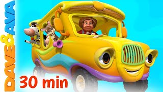 🙃 The Wheels on the Bus – Part 2  Dave and Ava  Alice the Camel amp More Nursery Rhymes 🙃 [upl. by Aoniak]