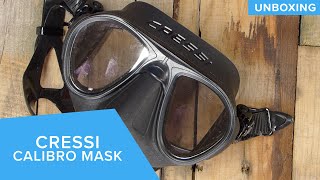 Cressi Calibro Mirrored Mask  Unboxing [upl. by Richarda]