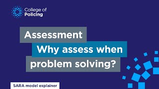 Why assess when problem solving  Video explainer 14  Problem solving with the SARA model [upl. by Nohtanoj80]