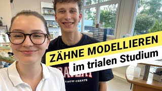 Zähne modellieren als ZAHNTECHNIKERIN Ausbildung Studium Meister in einem [upl. by Adam520]