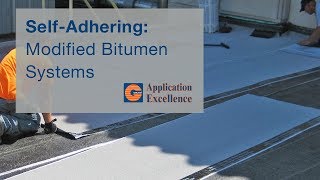 Installing SelfAdhering Modified Bitumen System Garland Roofing [upl. by Eylrac]