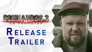 Commandos 3 – HD Remaster  Release Trailer US [upl. by Amat]