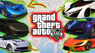 GTA V  Secret amp Hidden and Most Rare Vehicle Locations Story Mode [upl. by Acemat794]