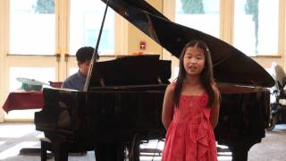 Longing For Spring solo By Mozart Emily Huang  pathways of song high voice [upl. by Einyaj]