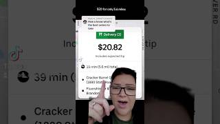 The ONLY way to make Money as an Uber Eats Driver fooddelivery ubereatsdriver gigapp ubereats [upl. by Ricketts]