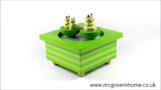 Frog Music Box by Trousselier [upl. by Cally]