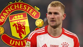 Matthijs De Ligt 2024 • Welcome to Manchester United • Defending Skills Tackles and Passes  HD [upl. by Fonda734]