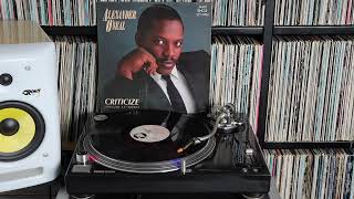 Alexander ONeal  Criticize Remix 1987 [upl. by Ulda]