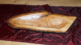 Holzschale selbst gemacht [upl. by Atilek]