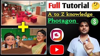 Photagon apps full tutorial  Photagon apps kaise use karen [upl. by Akena352]