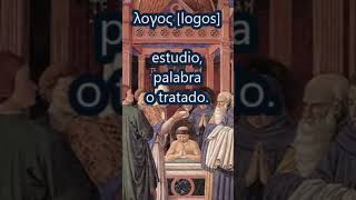 Significado etimológico de Teología filosofia historia etimología [upl. by Ahsimet441]