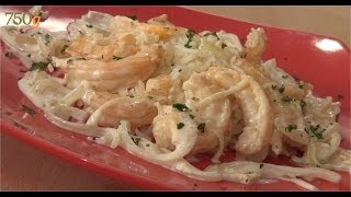 Recette de Crevettes au lait de coco  750g [upl. by Alekahs]