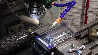 Milling All Welded Anvil Pyramid Base [upl. by Rovert]