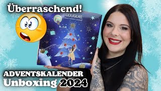 Überraschend 😳 Douglas Beauty Adventskalender 2024 Inhalt 24 Türchen [upl. by Margie]