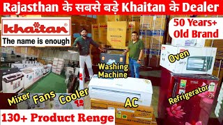 KHAITAN BIGGEST DEALER  CHEAPEST ELECTRONICS MARKET  AC WASHING MACHINE FRIDGE FAN COOLER [upl. by Wack599]