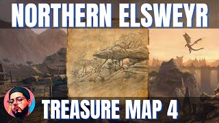 Northern Elsweyr Treasure Map 4 Elder Scrolls Online ESO [upl. by Bogart333]