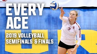 Every ace from 2019 NCAA volleyball semifinals and finals [upl. by Nylirak]