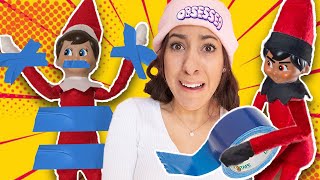 INSANE Prank War Between Good Elf Vs Bad Elf on the Shelf [upl. by Annaerb235]