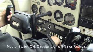 Cessna 152 cockpit flight training startup preflight takeoff climb [upl. by Ash]