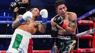 Gervonta Davis detonates an uppercut that KOs Leo Santa Cruz [upl. by Inot]