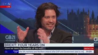 Dr Mike Galsworthy debates Brexit with Nigel Farage [upl. by Rao429]