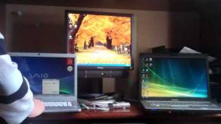 windows 7 vs windows vista vs windows xp logon test [upl. by Anat650]