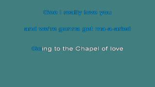 Chapel Of Love DIXIE CUPS Karaoke [upl. by Hendrix]