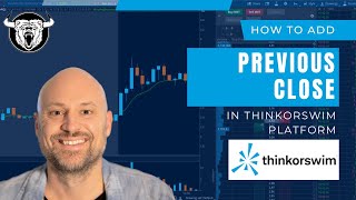 How to Add Previous Close Line in ThinkorSwim [upl. by Kauffman]