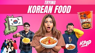 TRYING KOREAN FOOD WITH MY BROTHER amp SISTER  Rimorav Vlogs [upl. by Ramuk]