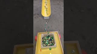 Reverse Slow Motion Bouncing Marble Ball Marble Run Race Big Rolling Balls satisfying ASMR slope [upl. by Assilat587]