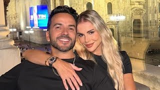 Los tiernos mensajes entre Luis Fonsi y Águeda López para celebrar su 10° aniversario de bodas [upl. by Nywra]