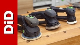 158 Przekładniowe szlifierki mimośrodowe ROTEX Festool RO 90 RO 125 RO 150 [upl. by Lleruj]