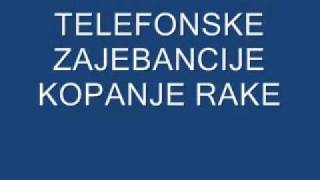 Telefonske Zajebancije  Rade Komunalac kopanje rakewmv [upl. by Alger]