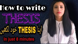 How to write thesis in LaTeX  basic structure  LatexOverleaf tutorial with Dr Tayyaba Zafar [upl. by Falito]