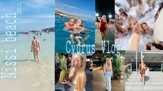 Ayia napa Vlog  Nissi beach  👙 ☀️ 🌊 [upl. by Suivatnad]